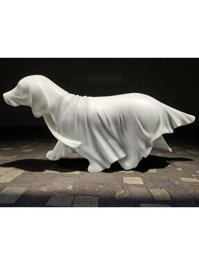 ‼️‼️‼️CRACKER BARREL GHOST DOG FIGURINE 2025 BRAND NEW READY TO SHIP!